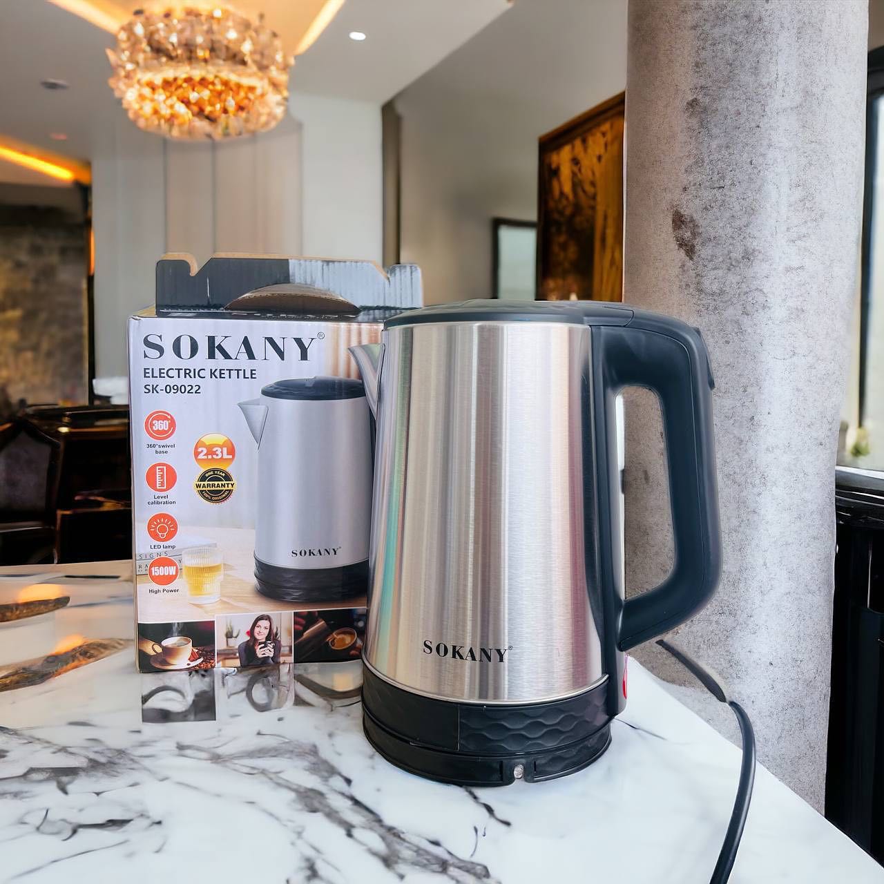 Cafetera Jarra Hervidora Sokany 23 L